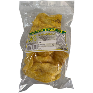 BANANINHA FRITA CHIPS CASEIRO 80G