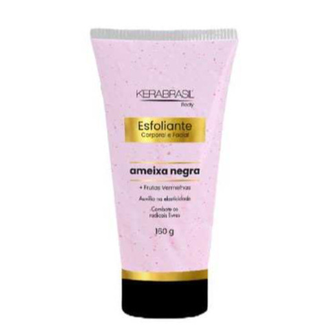 ESFOLIANTE CORPORAL E FACIAL KERABRASIL AMEIXA NEGRA 160ML¬