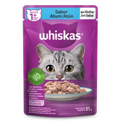 Sache Whiskas Adulto Atum 85g