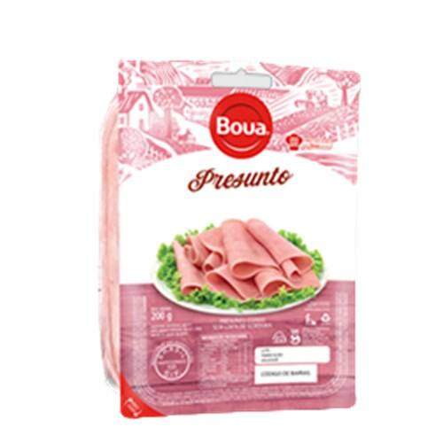 Presunto Cozido sem Capa de Gordura Boua 200g