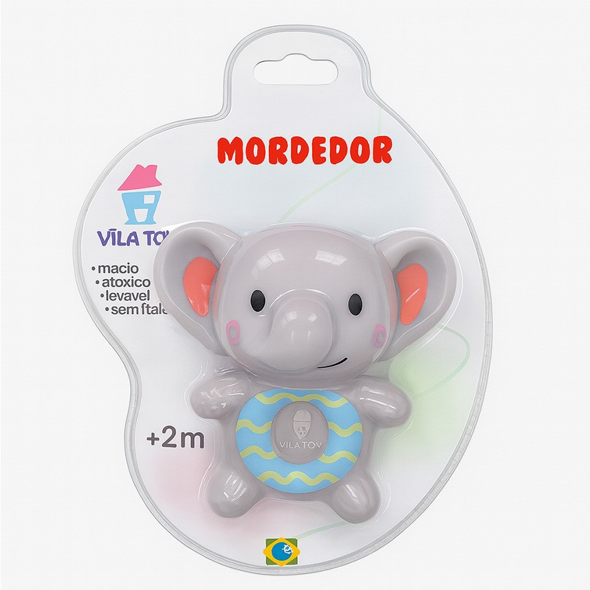 Mordedor Vila Toy - Elefante 