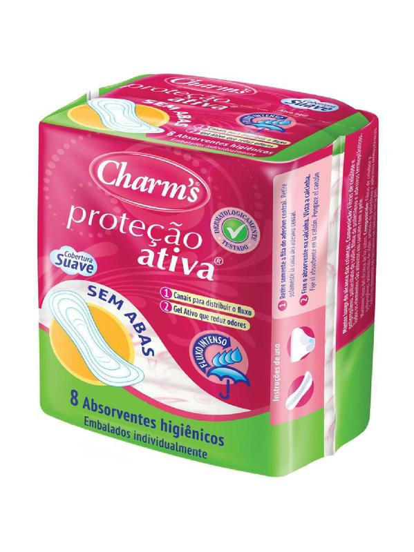 ABS CHARMS PROTECAO ATIVA S/ABAS C/8UN