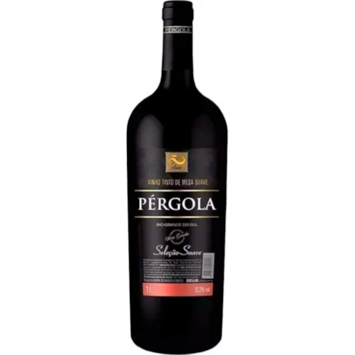 Vinho Pergola Tinto Suave 1l