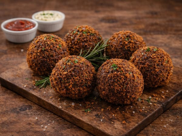 Bolinho de Cupim Angus.