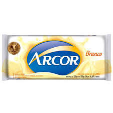 Chocolate barra Arcor branco 80g