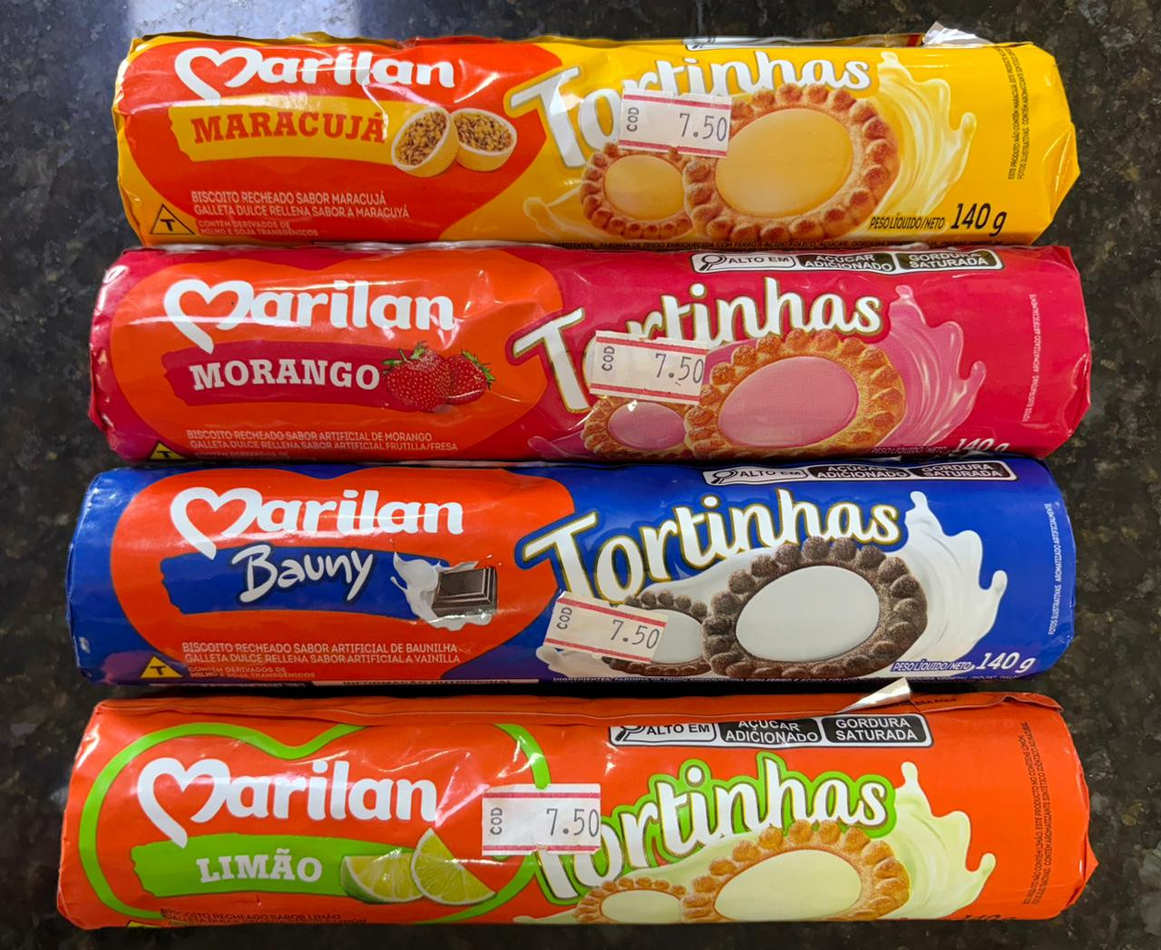 BOLACHA MARILAN TORTINHA MORANGO