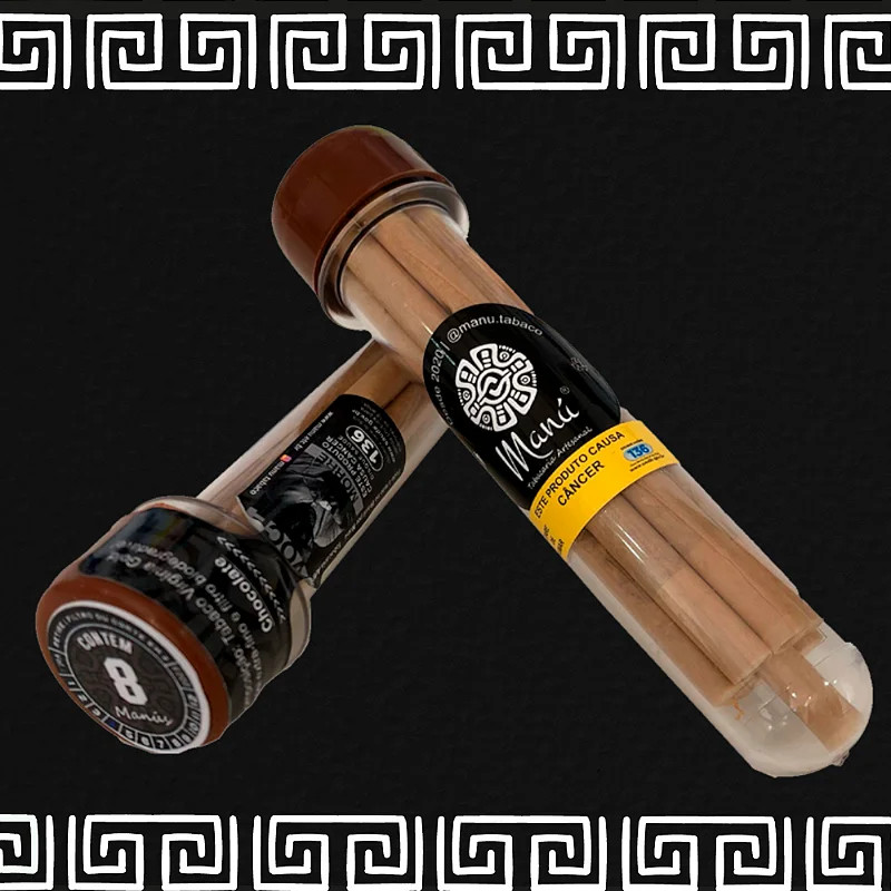 Tabaco Chocolate Tubete (Manu) 08un