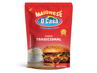 MAIONESE DCASA TRADICIONAL 200ML