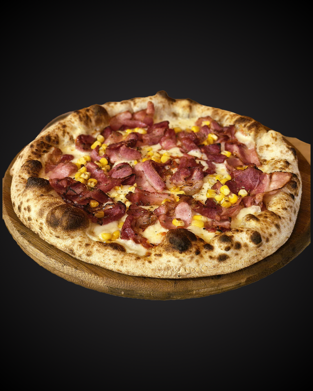 BACON E MILHO GRANDE (6 FATIAS)