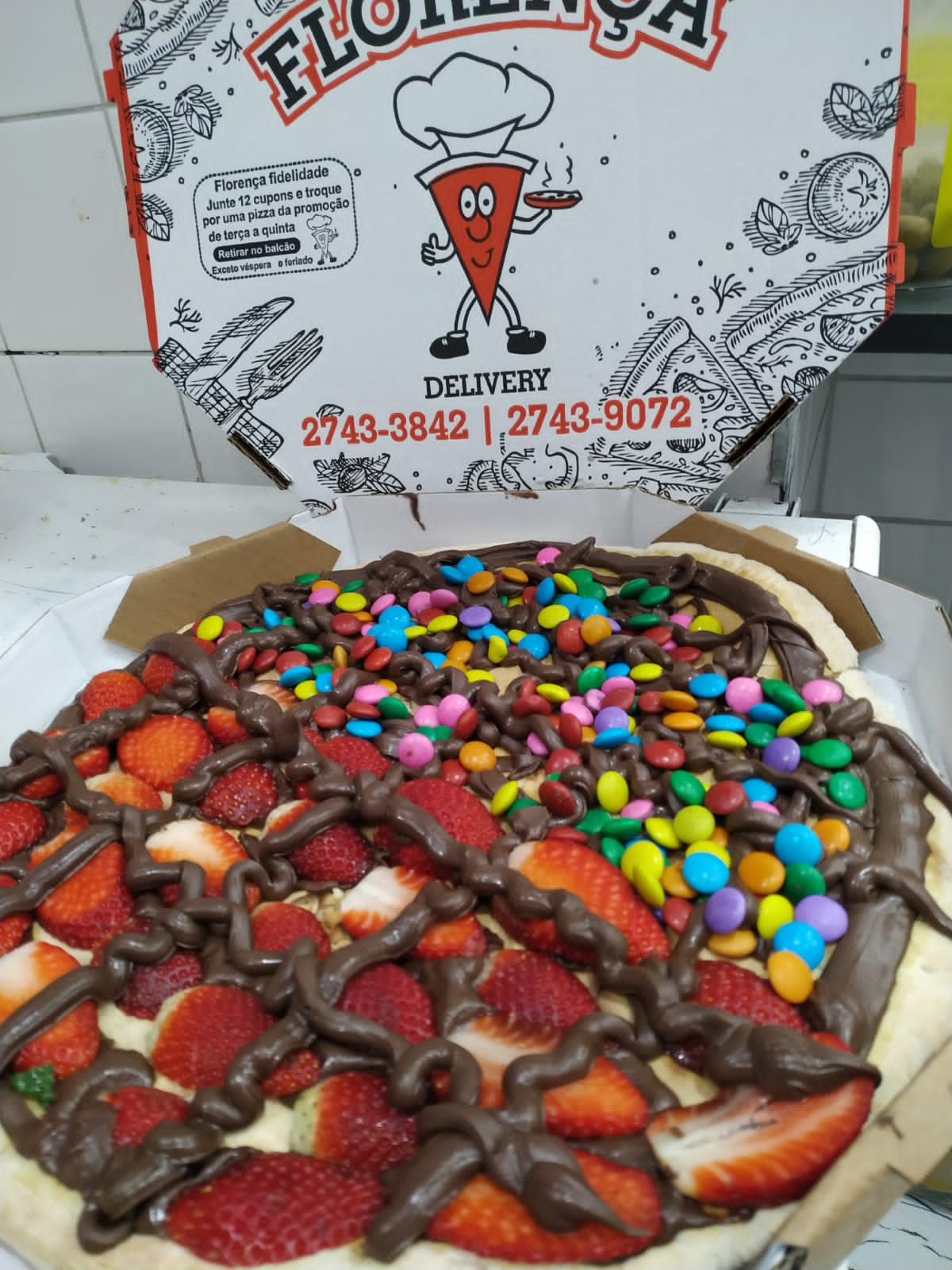 Pizza Doce - MEIO A MEIO