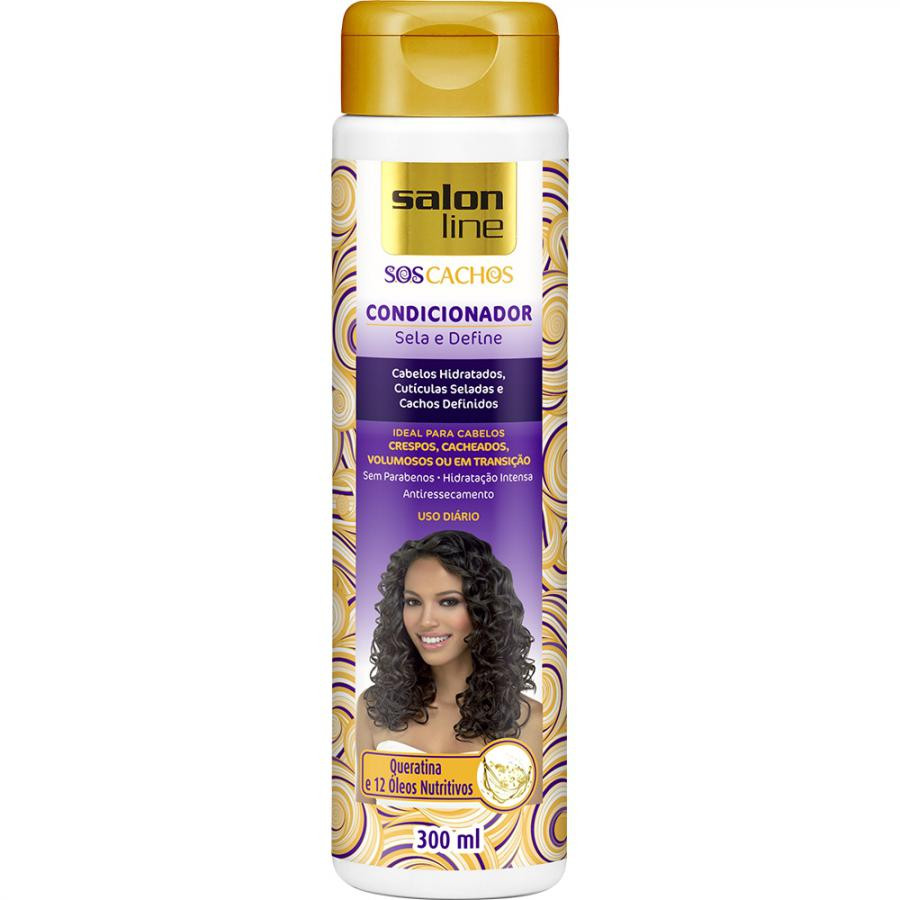 COND SALON LINE CACHOS SELA E DEFINE 300ML