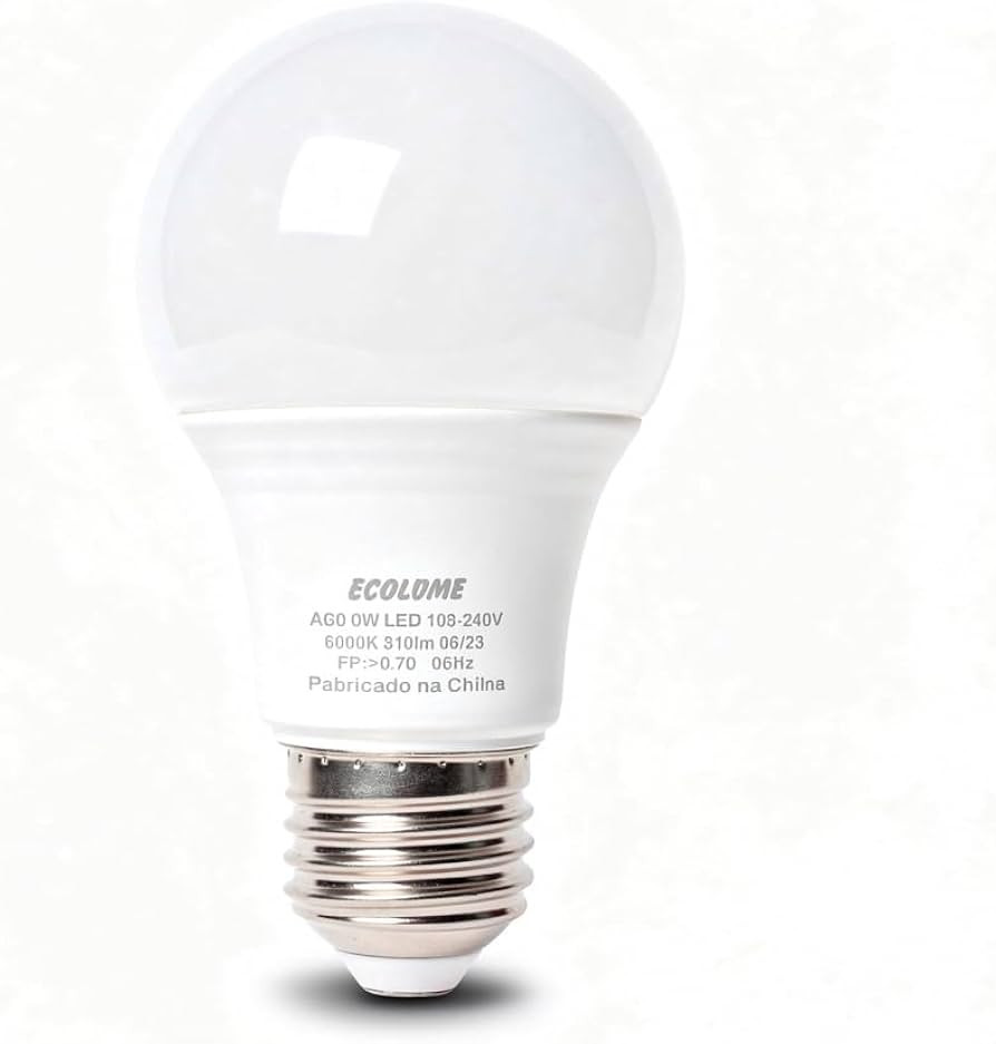 Lâmpada LED SMD A60 9W 6000K Bivolt 100-240V