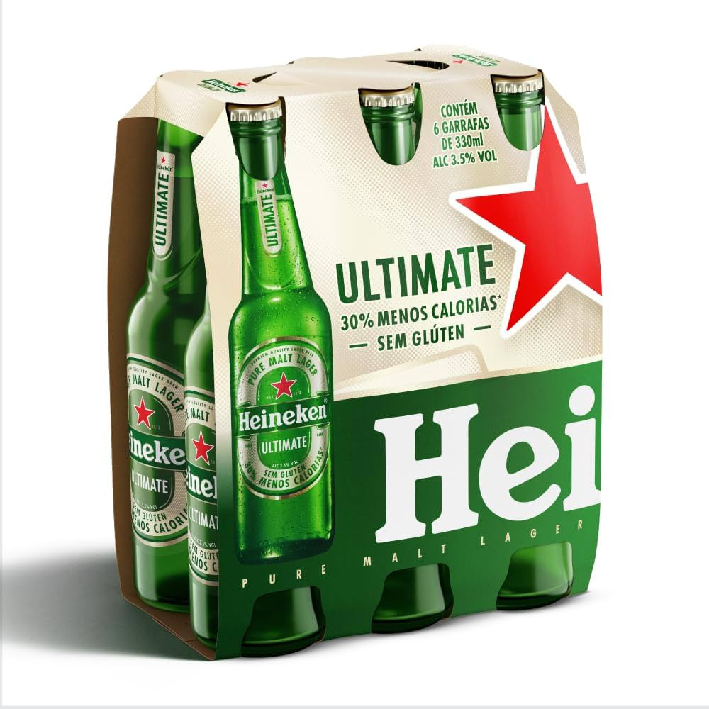 Heineken Ultimate 330ml - Pack de 6 unidades