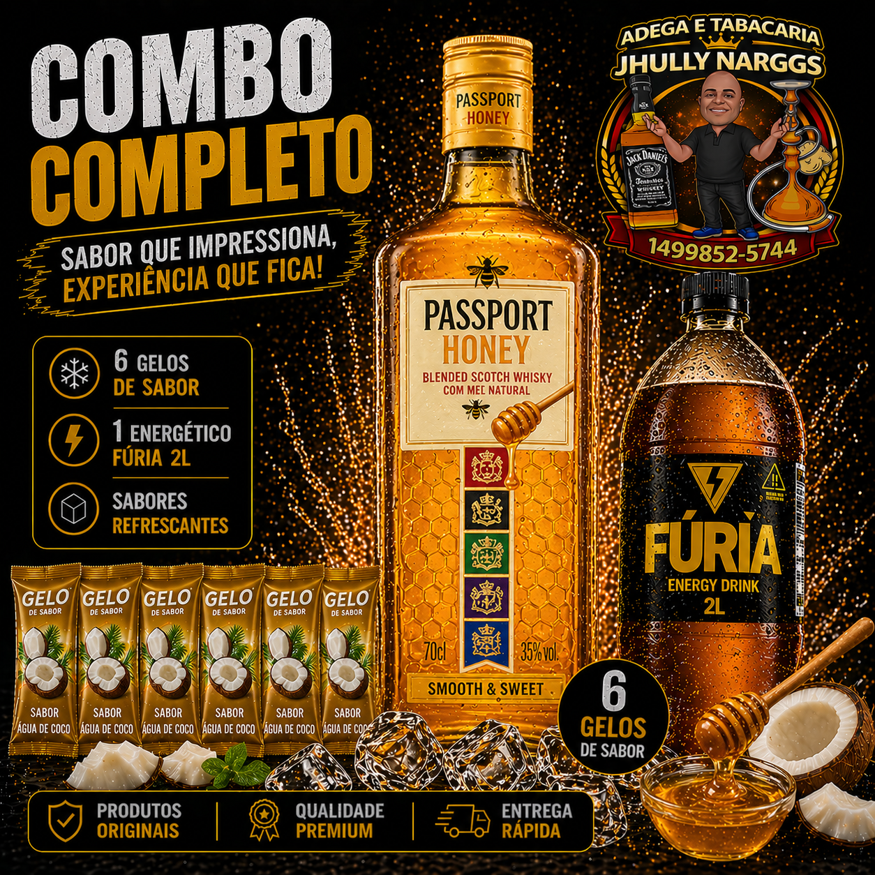 COMBO  PASSPORT MEL 