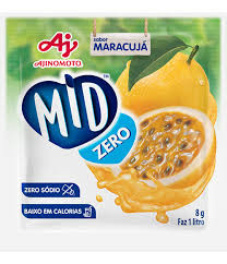 SUCO MID ZERO MARACUJA 8G