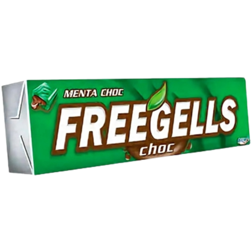 FREEGELLS MENTA C/ CHOCOLATE 27,5G