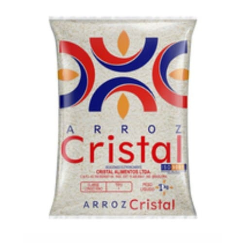 Arroz Tipo 1 Cristal Pacote 2kg