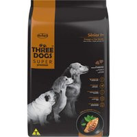 Three Dogs Sênior Super Premium Sabor Frango e Chá Verde 