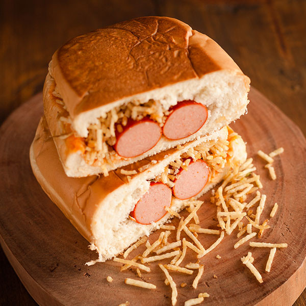 Cachorro quente duplo