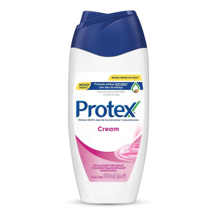 SABONETE LIQ PROTEX CREAM 250ML