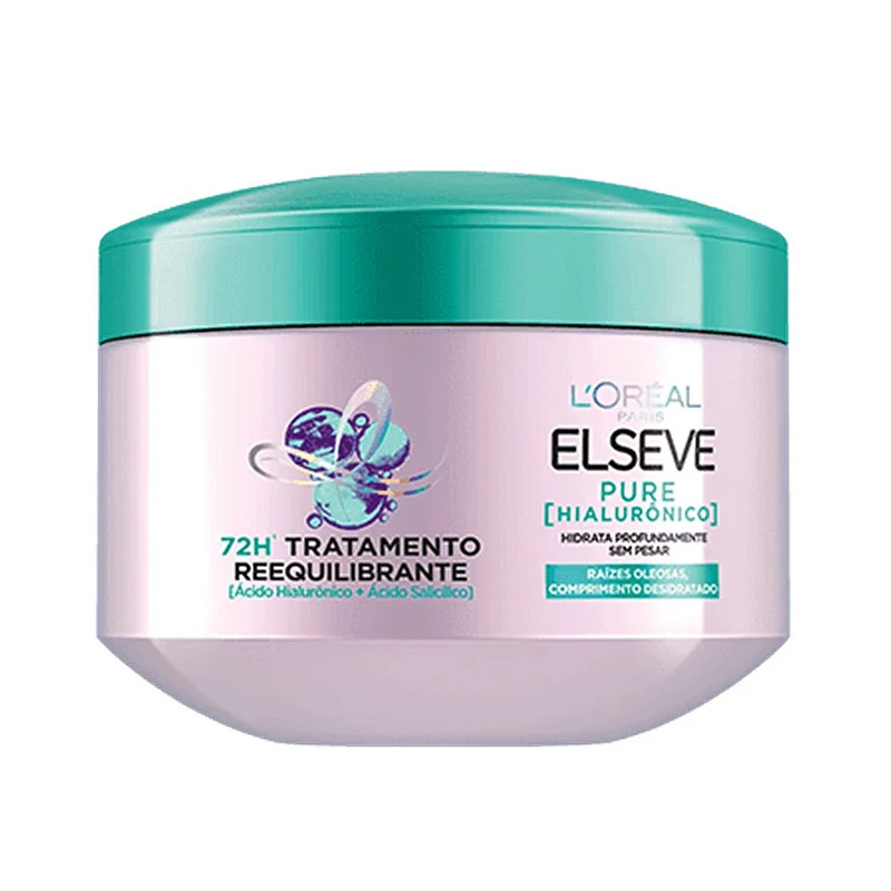 CREME TRATAMENTO ELSEVE PURE HIALURONICO 300G