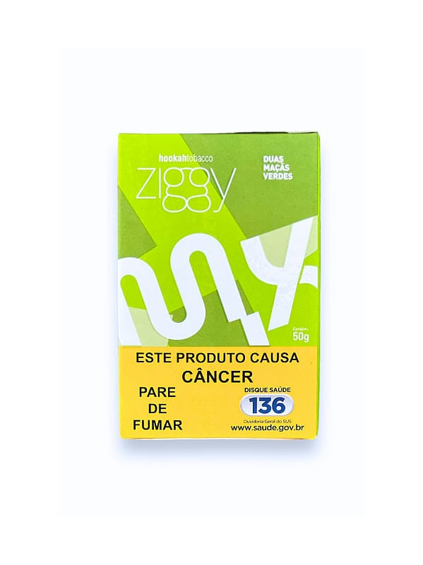 ESSENCIA ZIGGY DUAS MAÇAS VERDES  50G