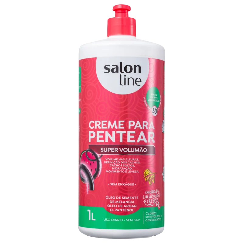 CREME PENTEAR SALON LINE SUPER VOLUMAO 1L