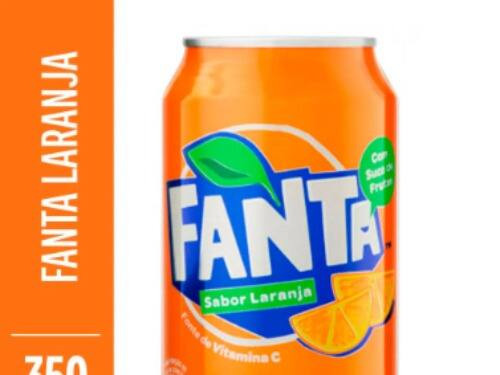 Refrigerante Fanta Laranja Lata 350ml