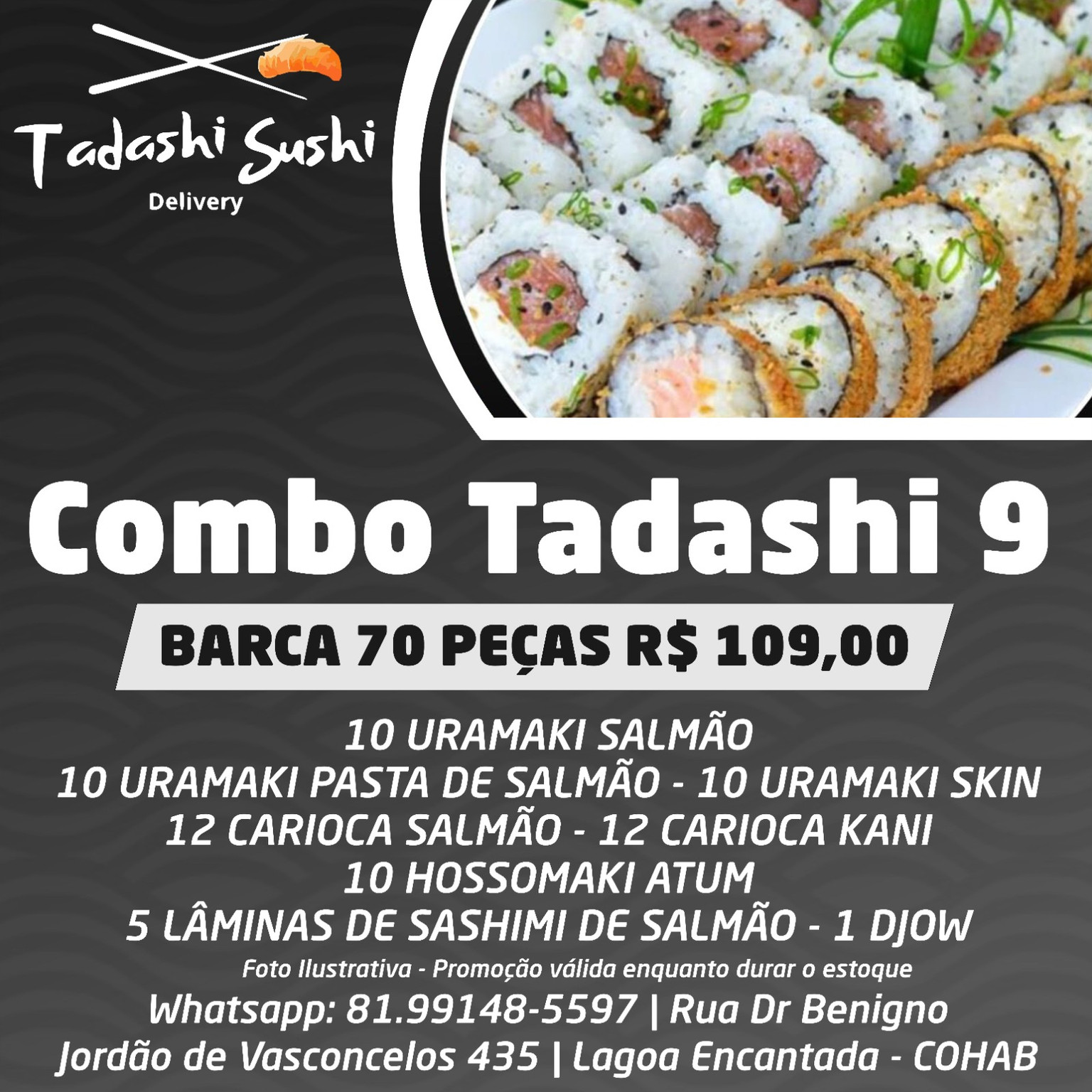 (09) BARCAR 70 PEÇAS