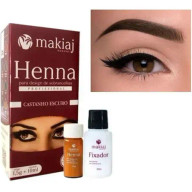 HENNA MAKIAJ CASTANHO ESCURO 1,5GR 10ML