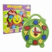 BRINQUEDO RELOGIO EDUCATIVO DIV PLAST