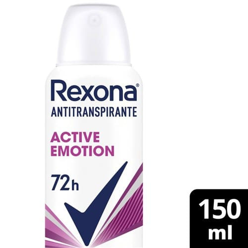 Desodorante Feminino Active Emotion Rexona 150ml