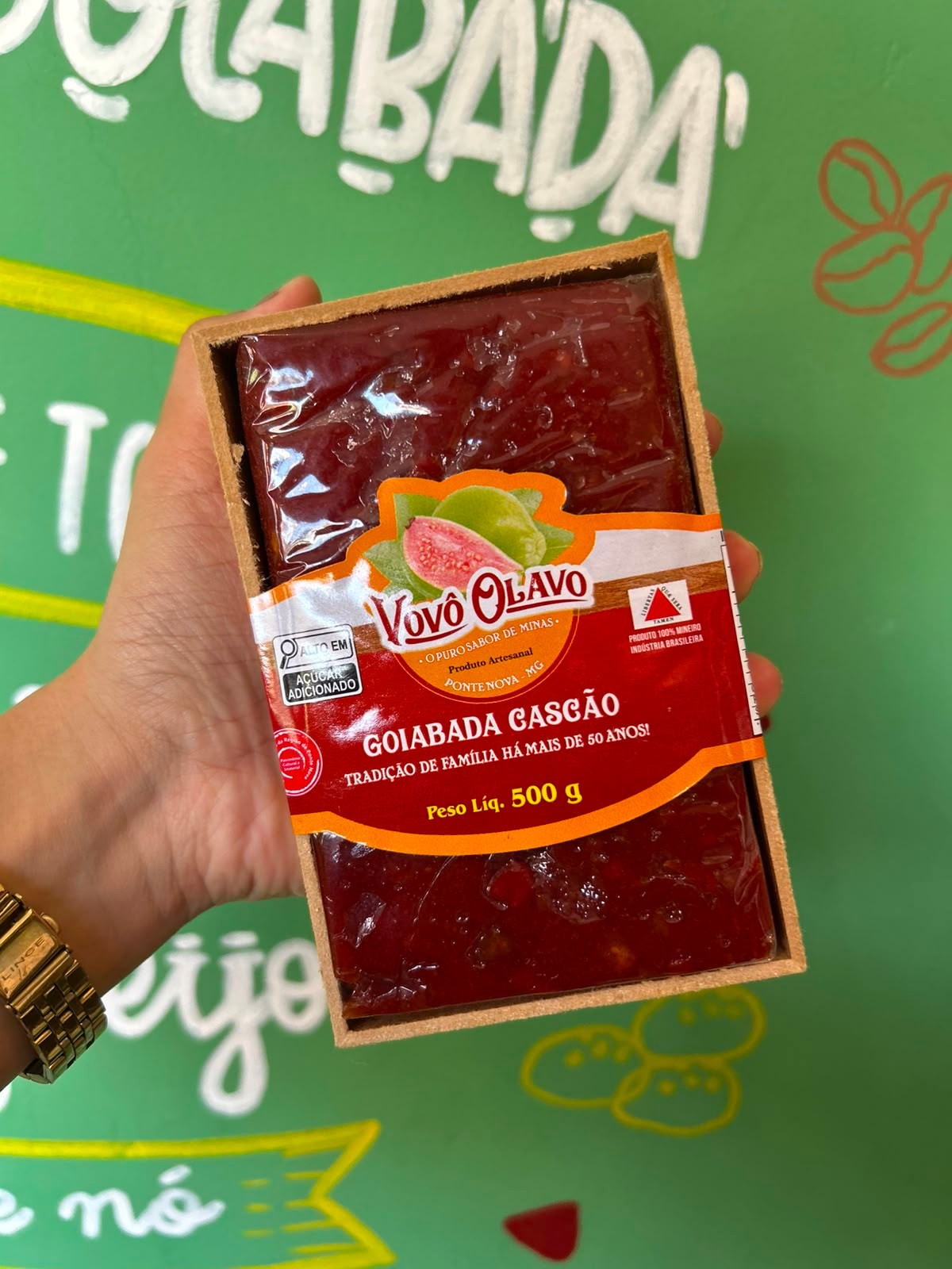Goiabada Cascao Vovo Olavo - 500g