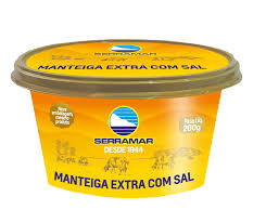 MANTEIGA SERRAMAR COM SAL 200G