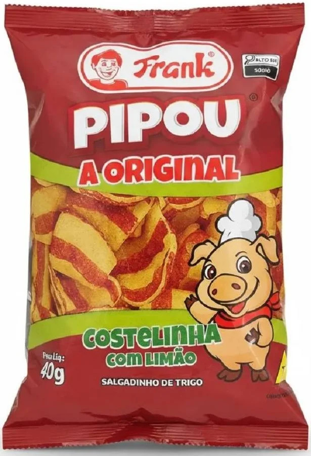 Pipou - Costelinha c/ limao 40g