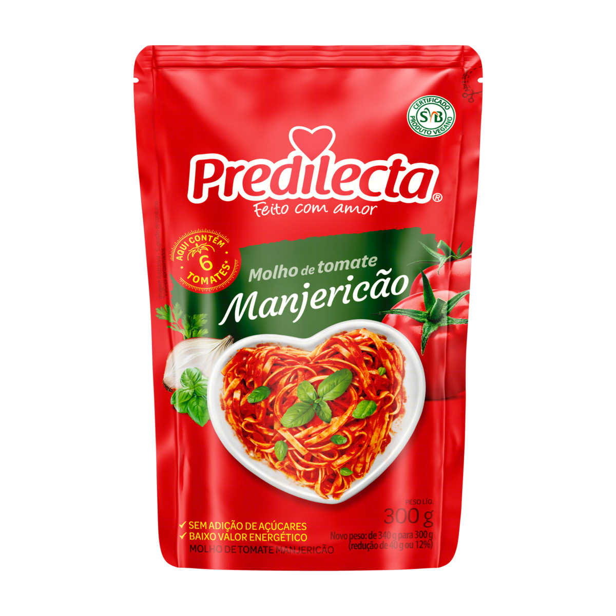Molho Predilecta Sc Manjericao 300g