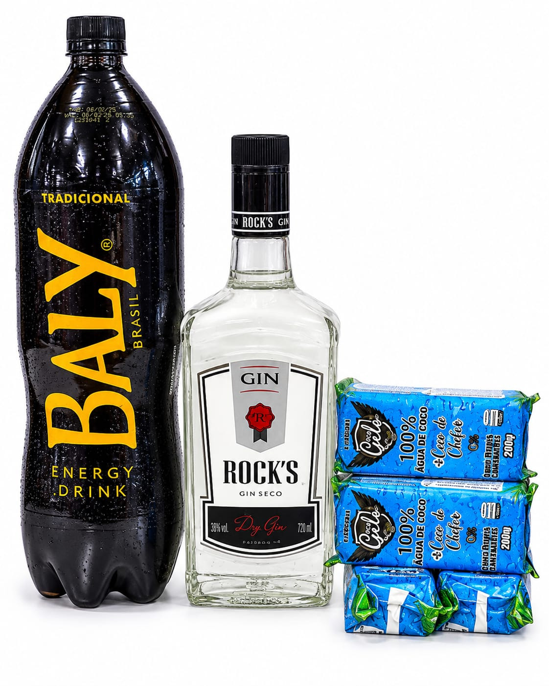 Combo Rocks SECO+1 Baly TRADICIONAL2LT+5 sache