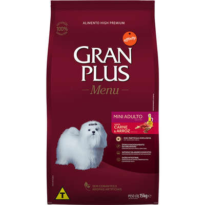 Gran Plus Mini Adulto Sabor Carne 