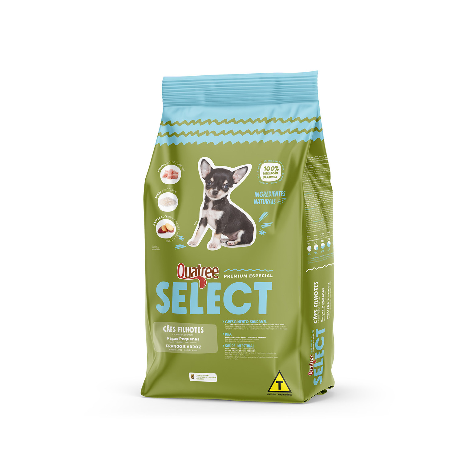 QUATREE SELECT FILHOTE RAÇAS PEQUENAS 10KG