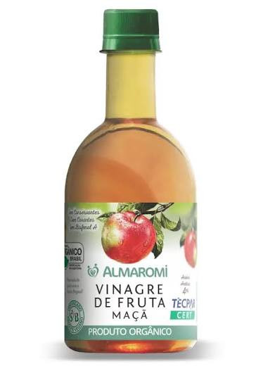 Vinagre Organico Almaromi Frutas Maca Pet 400ml