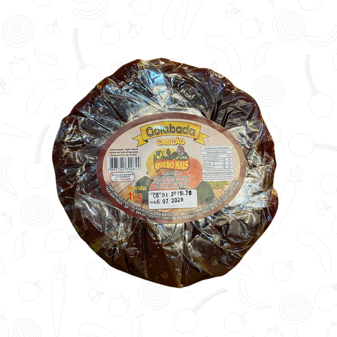 Goiabada Cascão Quero Mais 1kg