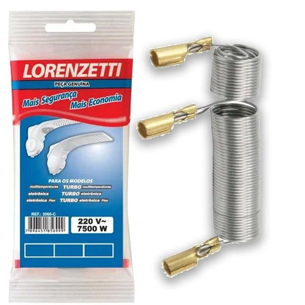 Resistência Dow Shower Quadra 7500w 220v Lorenzetti