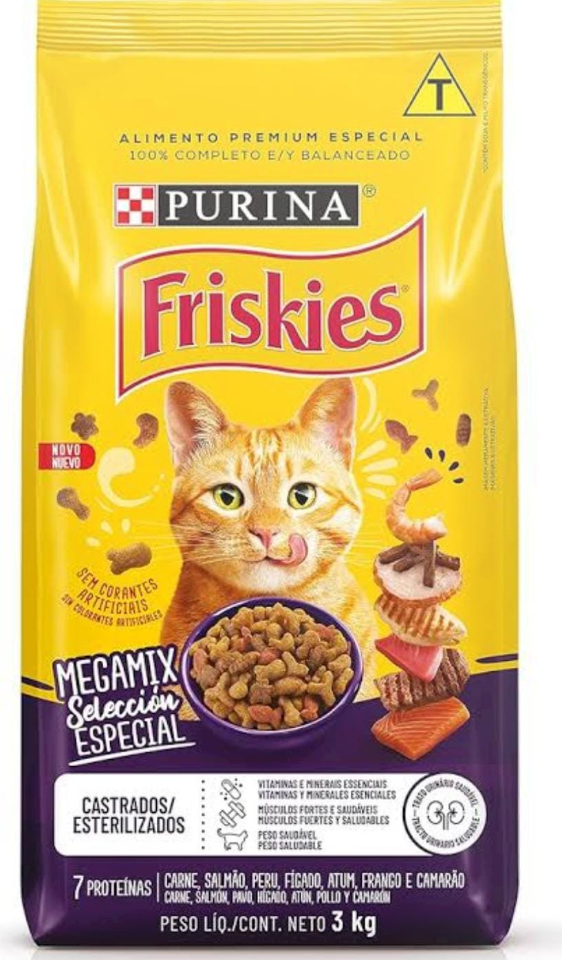 Friskies Mega Mix Castrados 10Kg
