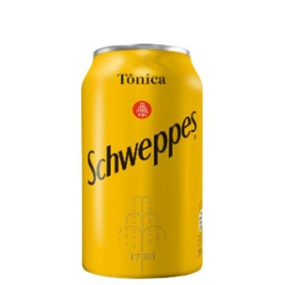 Água Tônica com Açúcar Schweppes 350ml