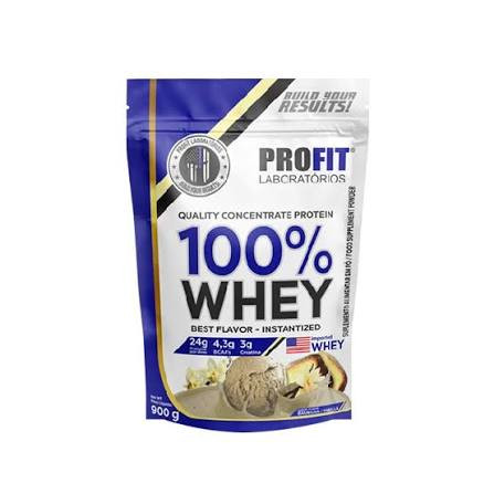 100% Whey Concentrate Baunilha Refil 900g