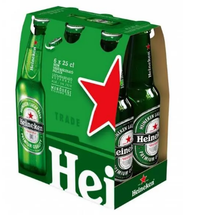 HEINEKEN CX/ 6 330ML LONG