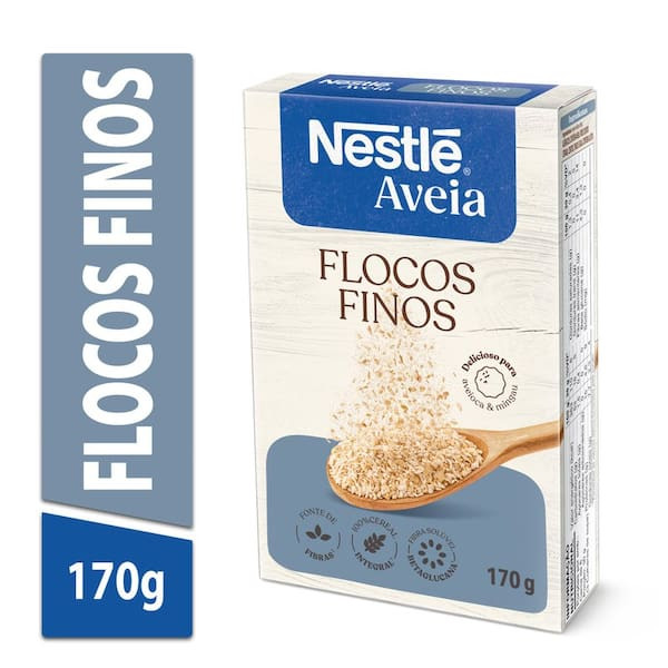 Aveia em Flocos Finos Nestlé 170g