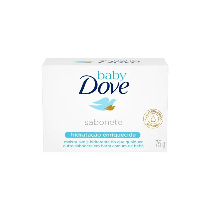 SABONETE DOVE BABY HIDRATAÇAO ENRIQUECIDA CX75G