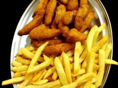 Isca de Frango a Milanesa