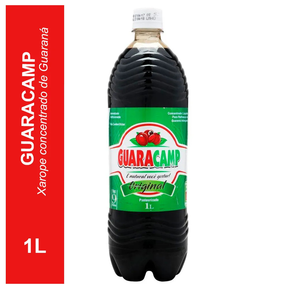 Xarope Guaracamp Guarana 1l
